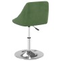Silla de comedor giratoria 6 uds terciopelo verde oscuro en Sillas de comedor | Comprar online en Foru.es