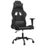 Silla gaming con masaje cuero sintético negro en Sillas gaming | Comprar online en Foru.es
