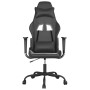 Silla gaming con masaje cuero sintético negro en Sillas gaming | Comprar online en Foru.es