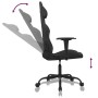 Silla gaming de masaje tela negra en Sillas gaming | Comprar online en Foru.es
