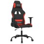 Silla gaming de masaje tela negro y rojo en Sillas gaming | Comprar online en Foru.es