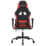Silla gaming de masaje tela negro y rojo en Sillas gaming | Comprar online en Foru.es