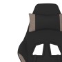 Silla gaming de masaje tela negro y gris taupé en Sillas gaming | Comprar online en Foru.es