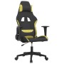Silla gaming de masaje tela negro y verde claro en Sillas gaming | Comprar online en Foru.es