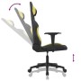 Silla gaming de masaje tela negro y verde claro en Sillas gaming | Comprar online en Foru.es