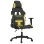 Silla gaming de masaje tela negro y verde claro en Sillas gaming | Comprar online en Foru.es