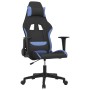 Silla gaming de masaje tela negro y azul en Sillas gaming | Comprar online en Foru.es