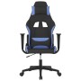 Silla gaming de masaje tela negro y azul en Sillas gaming | Comprar online en Foru.es