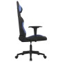 Silla gaming de masaje tela negro y azul en Sillas gaming | Comprar online en Foru.es