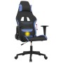 Silla gaming de masaje tela negro y azul en Sillas gaming | Comprar online en Foru.es