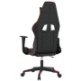 Silla gaming de masaje cuero sintético negro y rojo en Sillas gaming | Comprar online en Foru.es