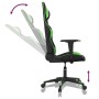 Silla gaming de masaje cuero sintético negro y verde en Sillas gaming | Comprar online en Foru.es