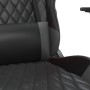 Silla gaming de masaje cuero sintético negro y gris en Sillas gaming | Comprar online en Foru.es