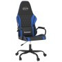 Silla gaming de masaje cuero sintético negro y azul en Sillas gaming | Comprar online en Foru.es