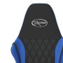 Silla gaming de masaje cuero sintético negro y azul en Sillas gaming | Comprar online en Foru.es