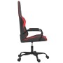 Silla gaming de masaje cuero sintético negro y rojo en Sillas gaming | Comprar online en Foru.es