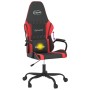 Silla gaming de masaje cuero sintético negro y rojo en Sillas gaming | Comprar online en Foru.es