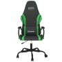 Silla gaming de masaje cuero sintético negro y verde en Sillas gaming | Comprar online en Foru.es