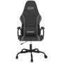 Silla gaming de masaje cuero sintético negro y gris en Sillas gaming | Comprar online en Foru.es