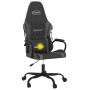 Silla gaming de masaje cuero sintético negro y gris en Sillas gaming | Comprar online en Foru.es