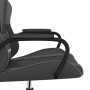 Silla gaming de masaje cuero sintético negro y gris en Sillas gaming | Comprar online en Foru.es
