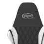 Silla gaming de masaje cuero sintético negro y blanco en Sillas gaming | Comprar online en Foru.es