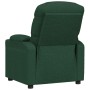 Sillón reclinable de tela verde oscuro en Sillones | Comprar online en Foru.es