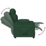 Sillón reclinable de tela verde oscuro en Sillones | Comprar online en Foru.es
