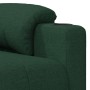 Sillón reclinable de tela verde oscuro en Sillones | Comprar online en Foru.es
