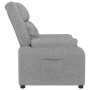 Sillón reclinable de tela gris claro en Sillones | Comprar online en Foru.es