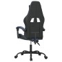 Silla gaming giratoria cuero sintético negro y azul en Sillas gaming | Comprar online en Foru.es