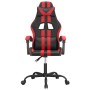 Silla gaming giratoria cuero sintético negro y rojo en Sillas gaming | Comprar online en Foru.es