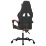 Silla gaming giratoria cuero sintético negro y naranja en Sillas gaming | Comprar online en Foru.es