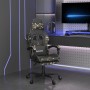 Silla gaming giratoria y reposapiés cuero sintético en Sillas gaming | Comprar online en Foru.es