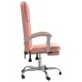 Silla de oficina reclinable cuero sintético rosa en Sillas de oficina | Comprar online en Foru.es