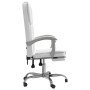 Silla de oficina reclinable cuero sintético blanco en Sillas de oficina | Comprar online en Foru.es