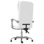 Silla de oficina reclinable cuero sintético blanco en Sillas de oficina | Comprar online en Foru.es