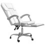 Silla de oficina reclinable cuero sintético blanco en Sillas de oficina | Comprar online en Foru.es