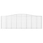 Cestas de gaviones 20 uds forma de arco hierro 400x50x120/140cm de vidaXL, Maceteros y jardineras - Ref: Foro24-3145979, Prec...