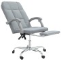 Silla de oficina reclinable de tela gris claro en Sillas de oficina | Comprar online en Foru.es