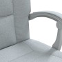 Silla de oficina reclinable de tela gris claro en Sillas de oficina | Comprar online en Foru.es