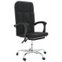 Silla de oficina reclinable cuero sintético negro en Sillas de oficina | Comprar online en Foru.es