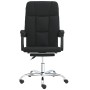 Silla de oficina reclinable cuero sintético negro en Sillas de oficina | Comprar online en Foru.es