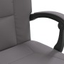 Silla de oficina reclinable cuero sintético gris en Sillas de oficina | Comprar online en Foru.es