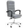 Silla de oficina reclinable de tela gris claro en Sillas de oficina | Comprar online en Foru.es