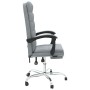Silla de oficina reclinable de tela gris claro en Sillas de oficina | Comprar online en Foru.es