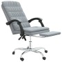 Silla de oficina reclinable de tela gris claro en Sillas de oficina | Comprar online en Foru.es