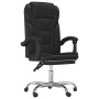 Silla de oficina reclinable cuero sintético negro en Sillas de oficina | Comprar online en Foru.es