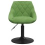 Sillas de comedor giratorias 4 unidades terciopelo verde claro en Sillas de comedor | Comprar online en Foru.es