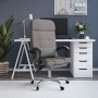 Silla de oficina reclinable con masaje tela gris taupé en Sillas de oficina | Comprar online en Foru.es